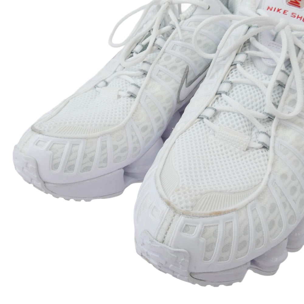 NIKE ナイキ AR3566-100 W SHOX TL ウィメンズ ショックス ローカット シューズ ホワイト系 28.5cm【中古】