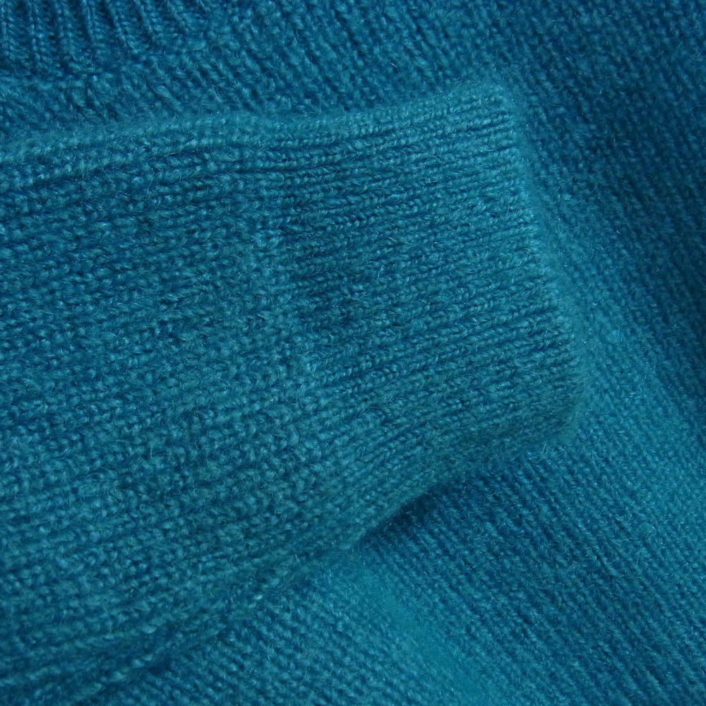 BOTTEGAVENETA ボッテガヴェネタ 680181 V1D90 Knitted Sweater モヘア ニットセーター 青緑系 XL【極上美品】【中古】