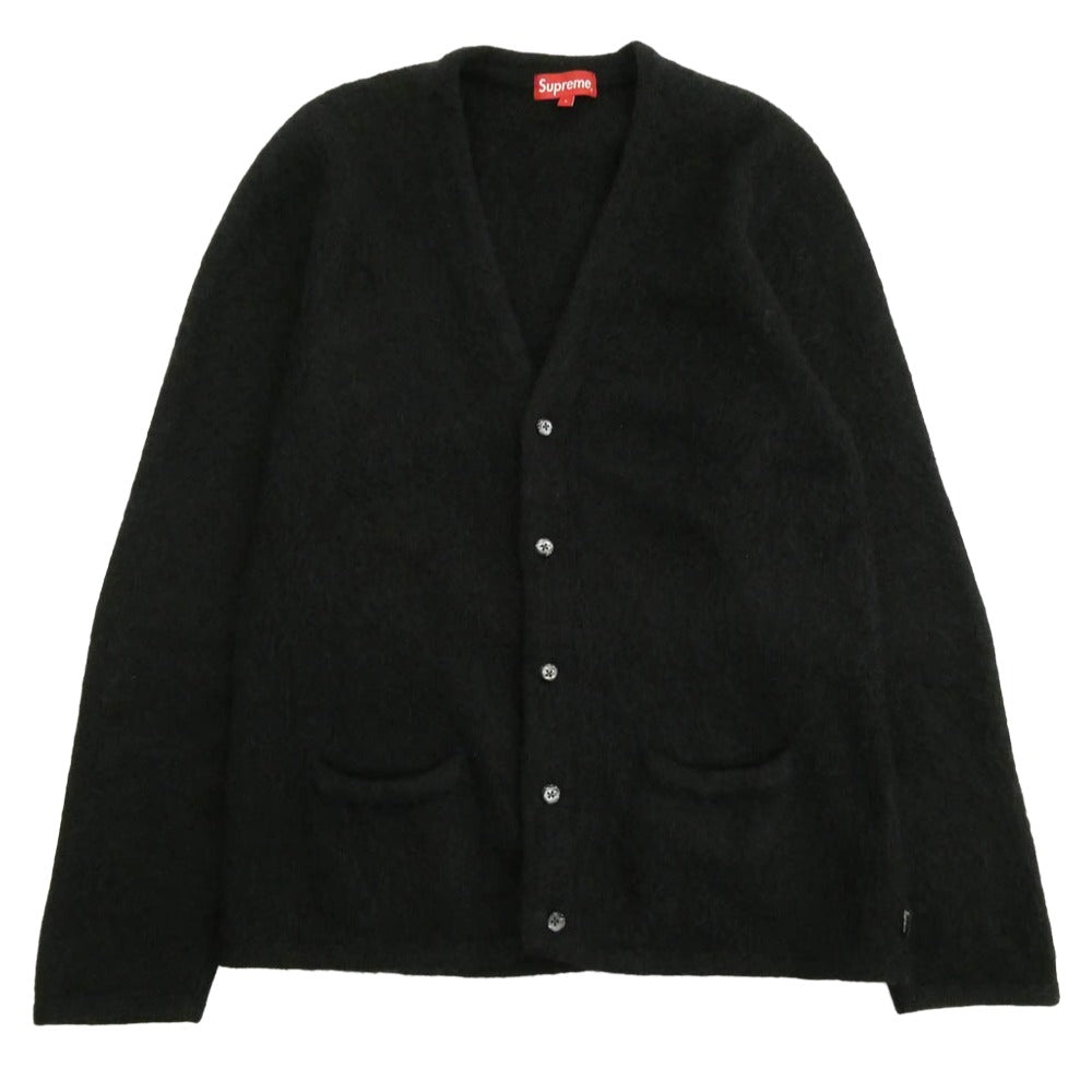Supreme シュプリーム 20AW brushed mohair cardigan ブラッシュド モヘア カーディガン ブラック系 L【中古】