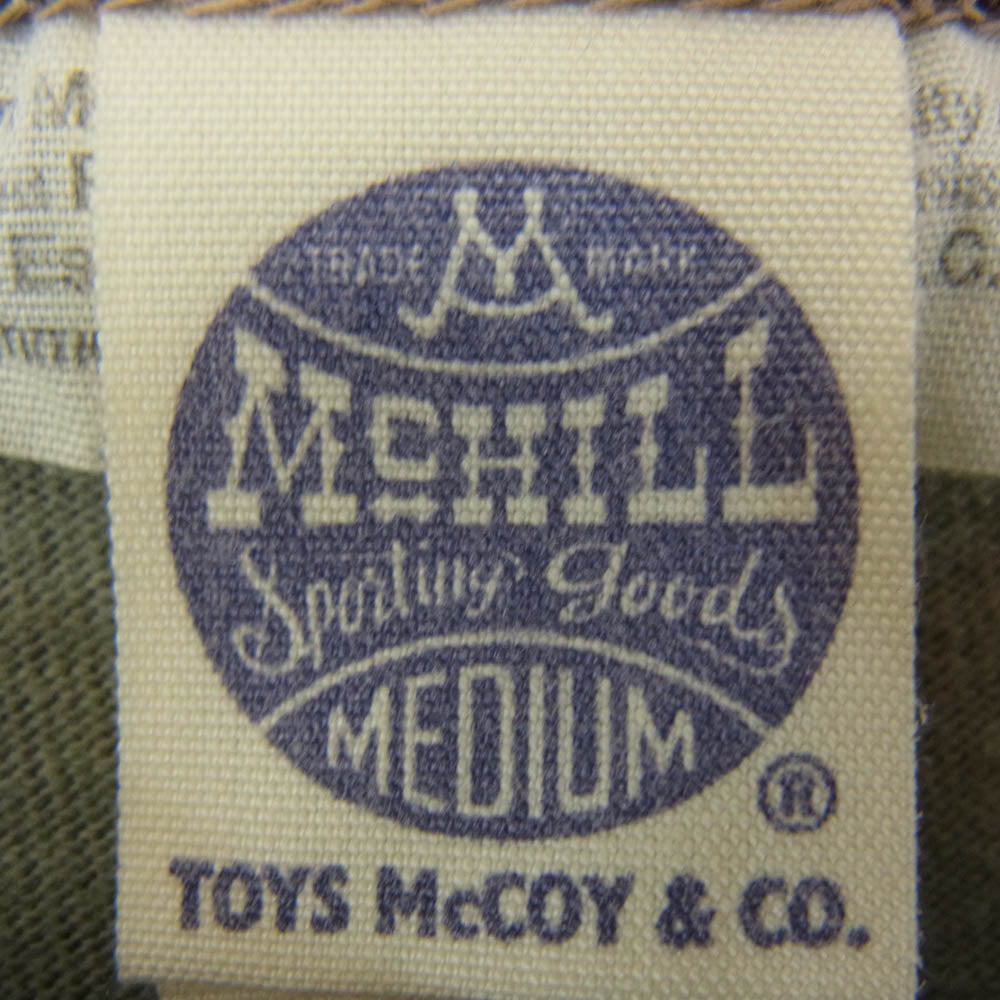 TOY'S McCOY トイズマッコイ TMC2112 MARILYN MONROE TEE Temptation マリリンモンロー プリント Tシャツ 半袖カットソー カーキ系 M【中古】