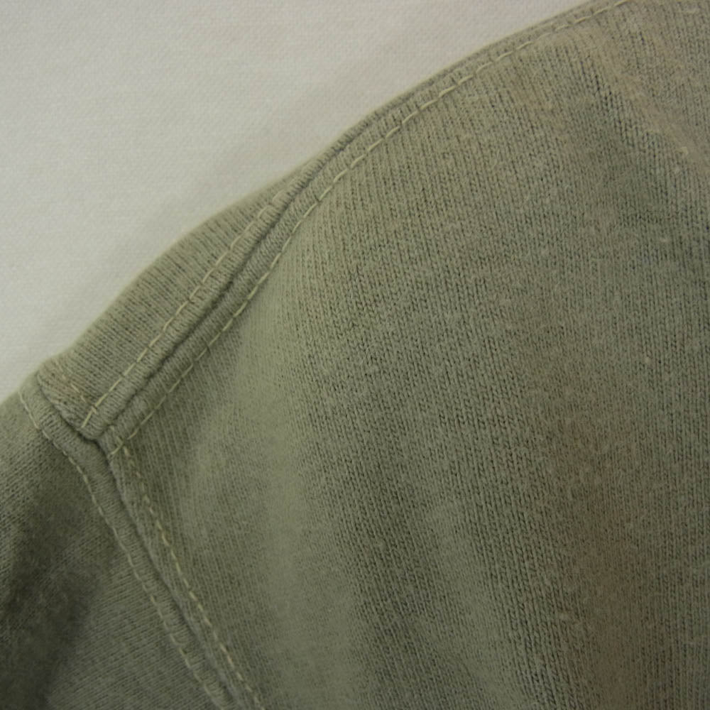 TOY'S McCOY トイズマッコイ TMC2112 MARILYN MONROE TEE Temptation マリリンモンロー プリント Tシャツ 半袖カットソー カーキ系 M【中古】