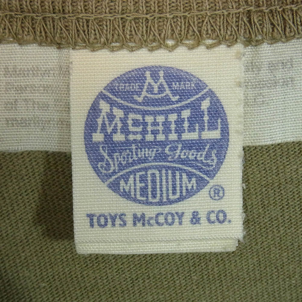 TOY'S McCOY トイズマッコイ TMC2210 MARILYN MONROE Sweetheart マリリンモンロー プリント Tシャツ 半袖カットソー カーキ系 M【中古】