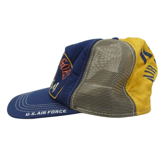 TOY'S McCOY トイズマッコイ TMA2212 M.MONROE ANYTHING GOES マリリンモンロー 刺繍 メッシュキャップ 帽子 ネイビー系【中古】