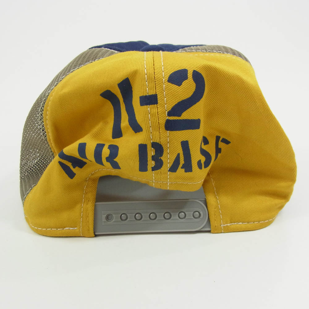 TOY'S McCOY トイズマッコイ TMA2212 M.MONROE ANYTHING GOES マリリンモンロー 刺繍 メッシュキャップ 帽子 ネイビー系【中古】