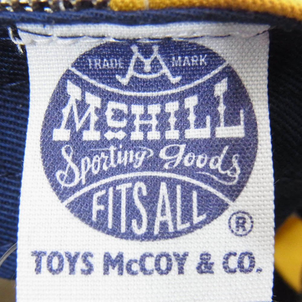 TOY'S McCOY トイズマッコイ TMA2212 M.MONROE ANYTHING GOES マリリンモンロー 刺繍 メッシュキャップ 帽子 ネイビー系【中古】