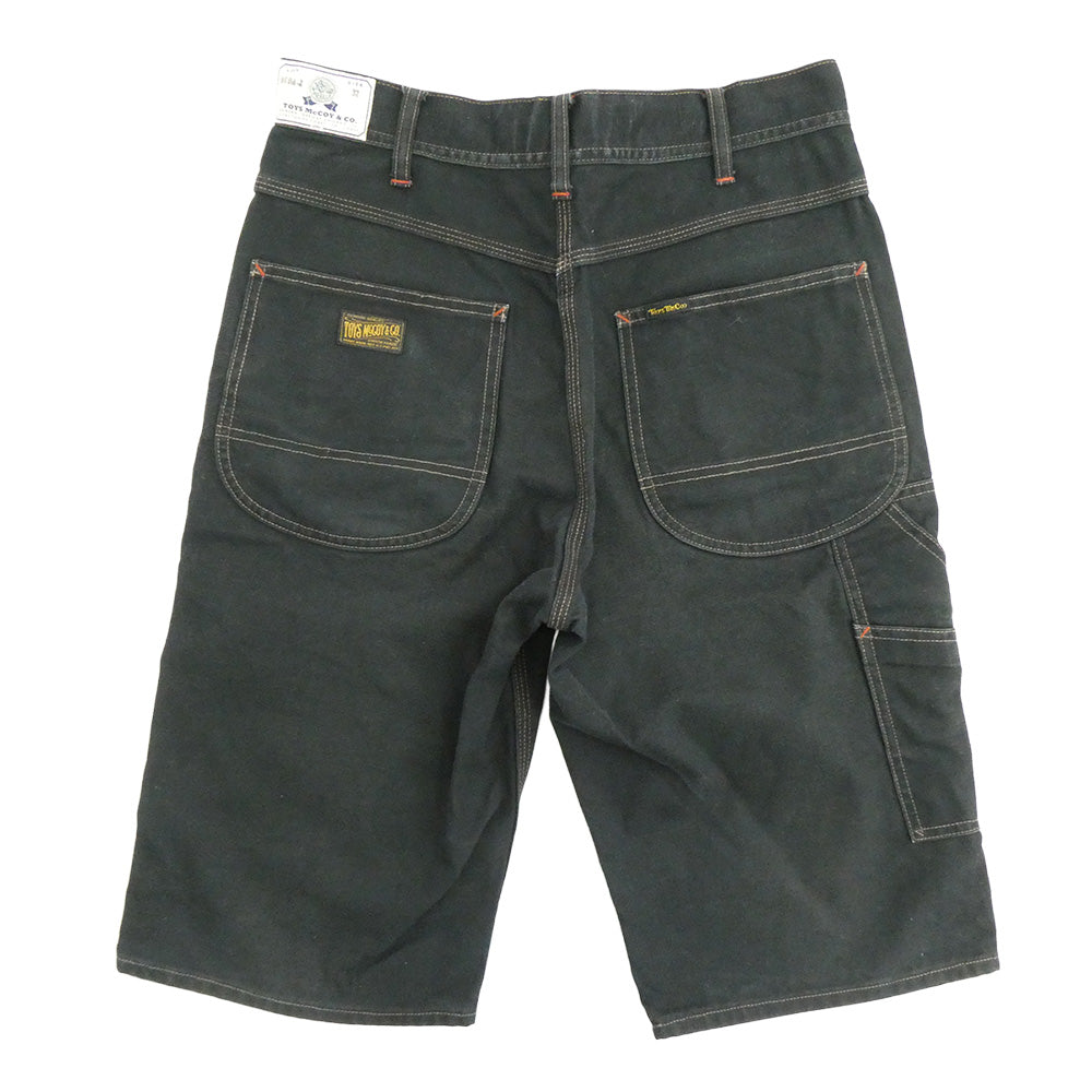 TOY'S McCOY トイズマッコイ 97DA-Z McHILL OVERALLS Black Duck Painter ペインター ショーツ ハーフパンツ ブラック系 32【中古】