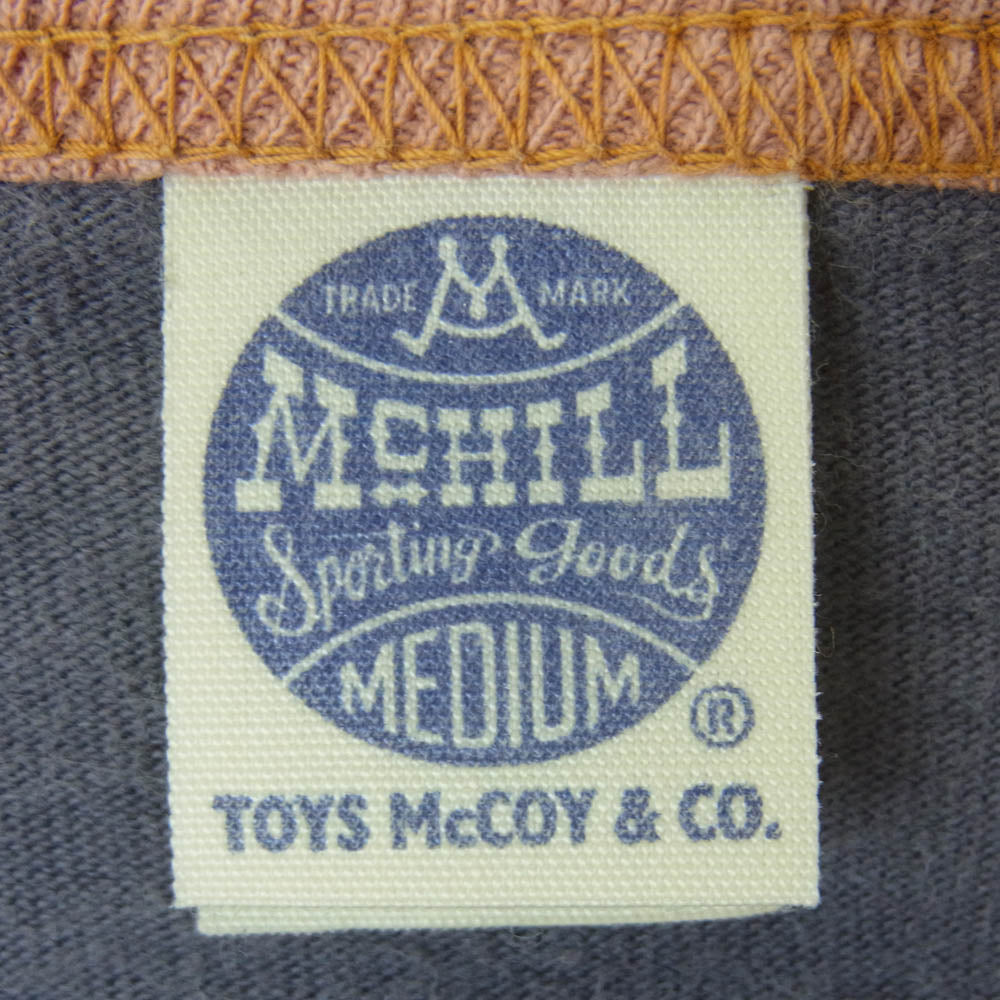 TOY'S McCOY トイズマッコイ TMC2252 MARILYN MONROE KEEP 'EM FLYING マリリンモンロー プリント 長袖 カットソー ネイビー系 M【中古】