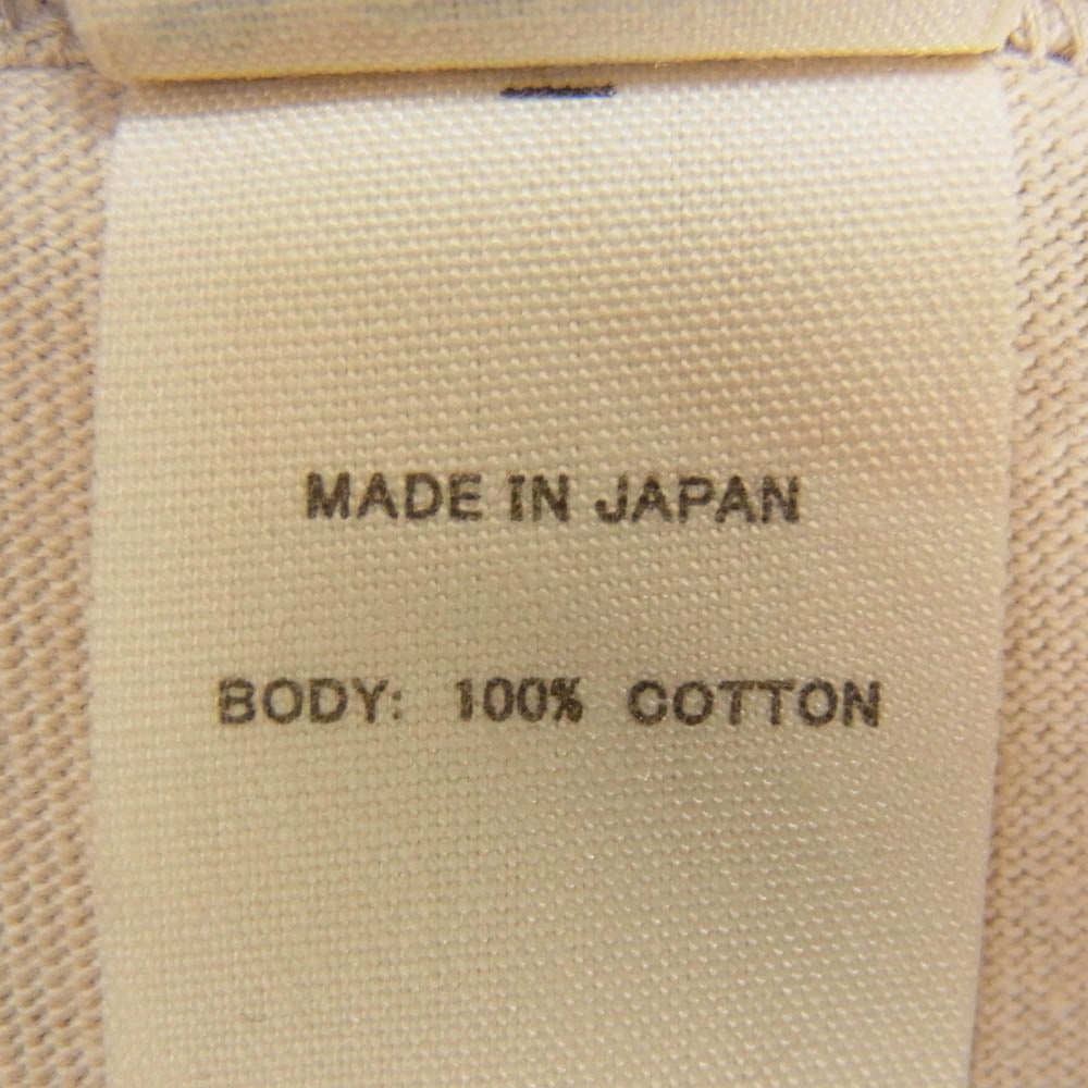 TOY'S McCOY トイズマッコイ TMC2453 MARILYN MONROE OH・MARILYN マリリンモンロー プリント 長袖カットソー アイボリー ベージュ系 M【中古】