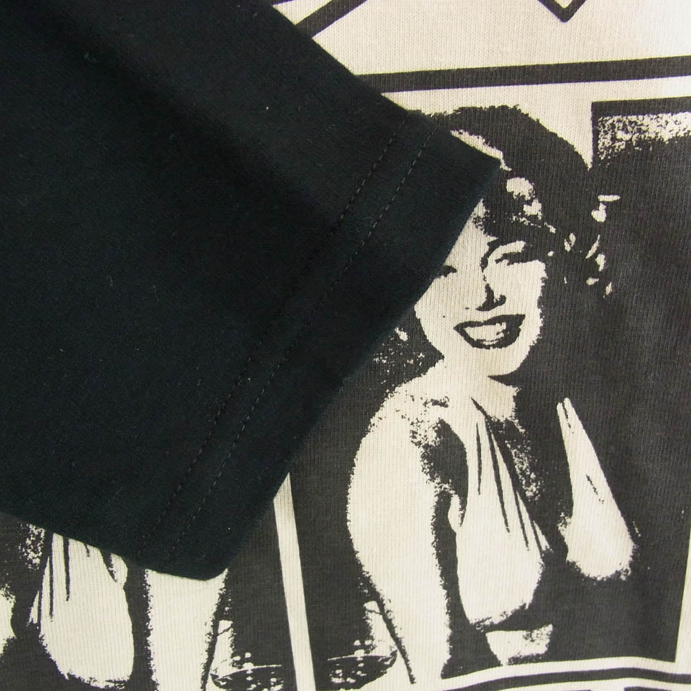 TOY'S McCOY トイズマッコイ TMC2453 MARILYN MONROE OH・MARILYN マリリンモンロー プリント 長袖カットソー アイボリー ベージュ系 M【中古】