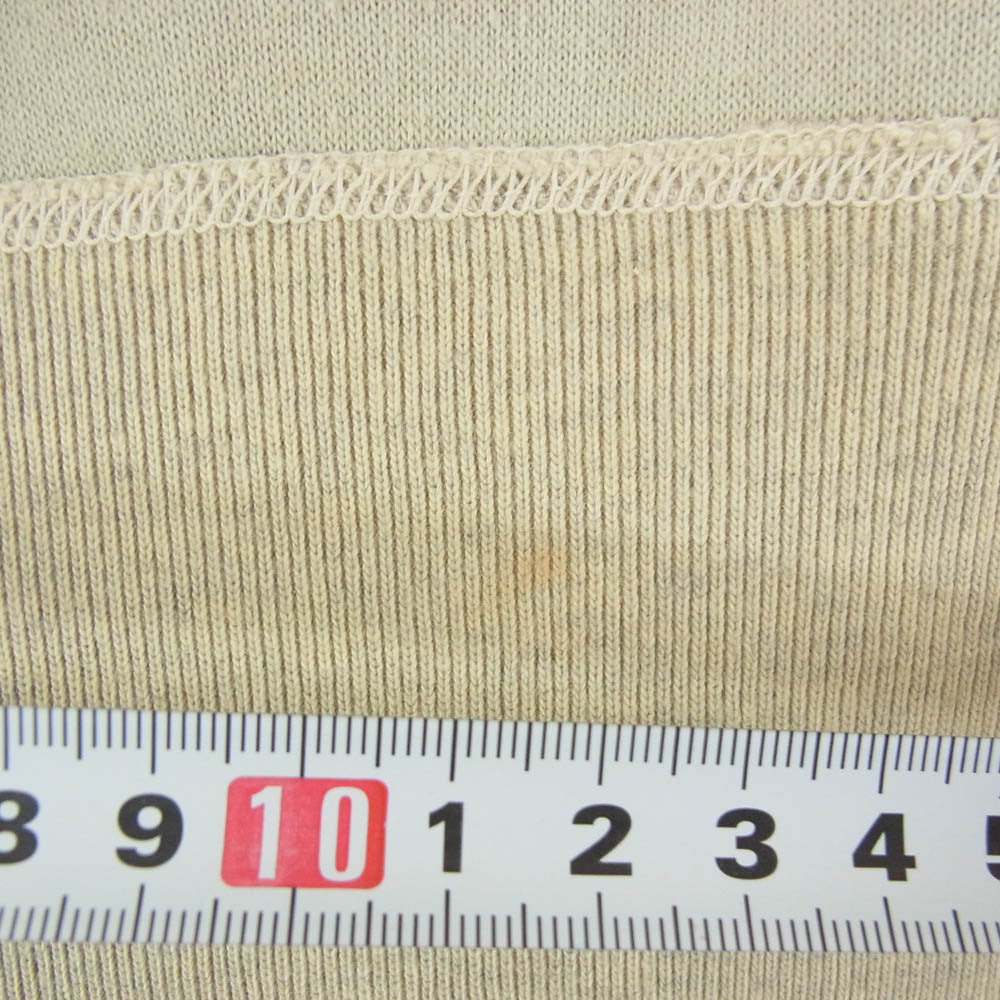 TOY'S McCOY トイズマッコイ TMC2267 THE BLONDE GRACE'S DINER マリリン・モンロー プリント スウェット トレーナー ベージュ ベージュ系 38【中古】