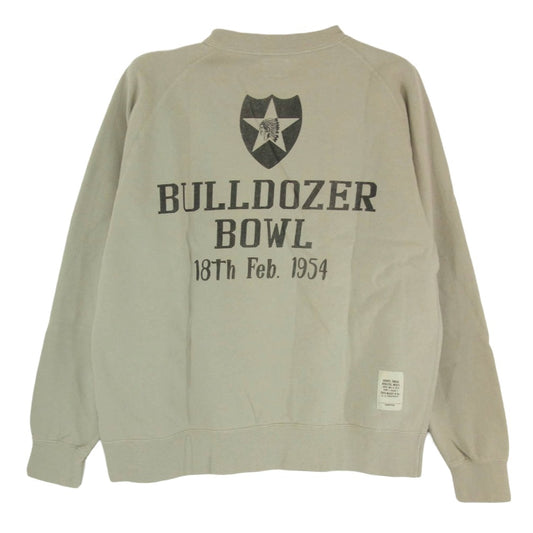 TOY'S McCOY トイズマッコイ TMC2358 エニシング・ゴーズ マリリン・モンロー プリント スウェット トレーナー ベージュ ベージュ系 36【中古】