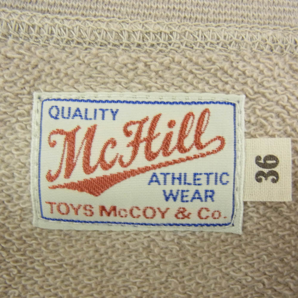 TOY'S McCOY トイズマッコイ TMC2358 エニシング・ゴーズ マリリン・モンロー プリント スウェット トレーナー ベージュ ベージュ系 36【中古】