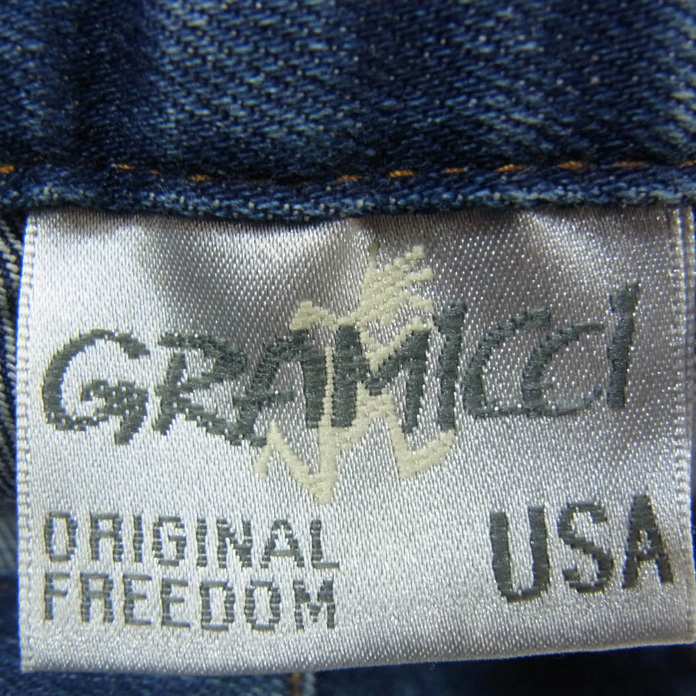 Gramicci グラミチ GMP-185136 Mt Design デニム パンツ インディゴブルー系 S【中古】
