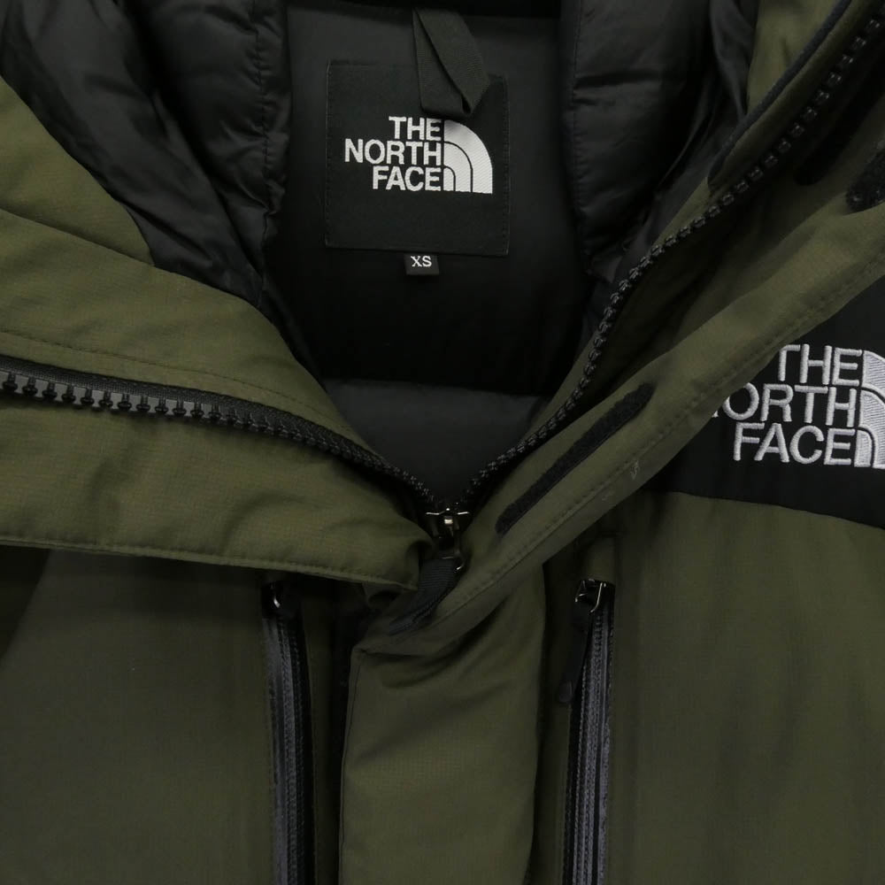 THE NORTH FACE ノースフェイス ND91950 BALTRO LIGHT JACKET バルトロ ダウン ジャケット カーキ系 XS【中古】