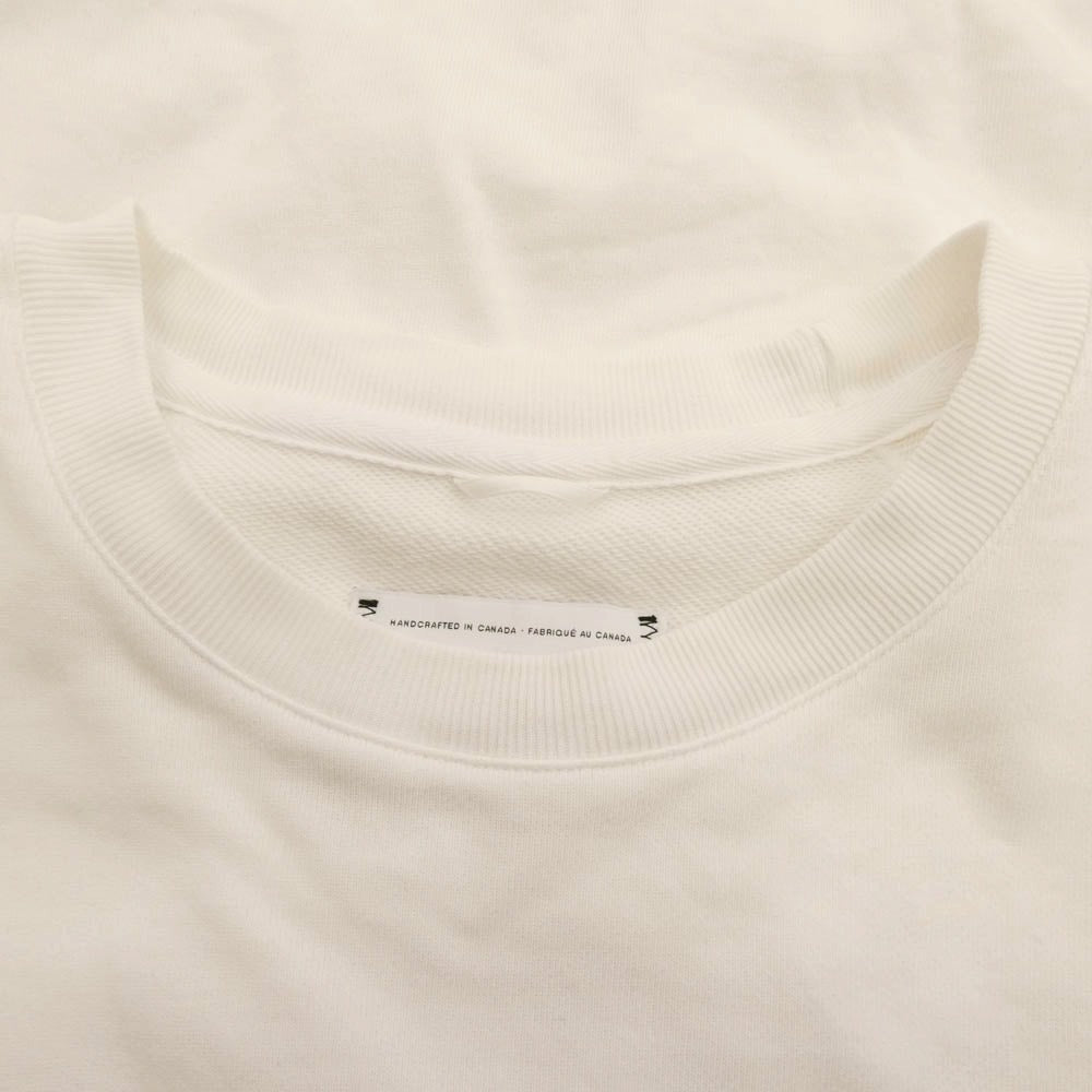 REIGNING CHAMP レイニングチャンプ クルーネック 長袖 Tシャツ スウェット ホワイト系 S【中古】