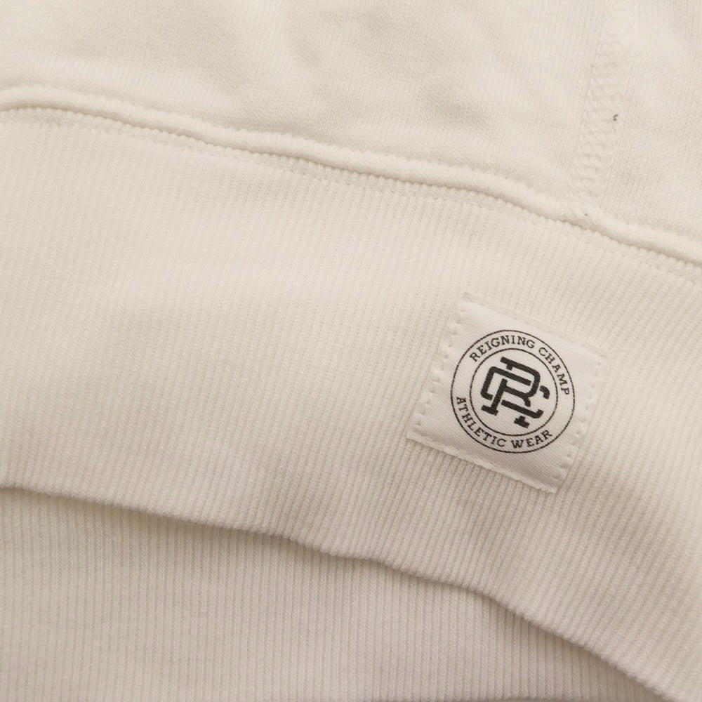 REIGNING CHAMP レイニングチャンプ クルーネック 長袖 Tシャツ スウェット ホワイト系 S【中古】