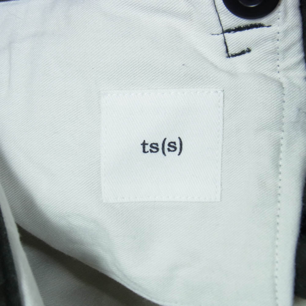 ティーエスエス コーデュロイパッチワーク ワークパンツ ブラック系 1【中古】
