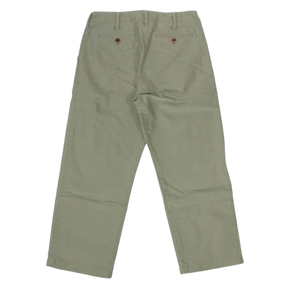 SEVEN BY SEVEN セブンバイセブン 800-9240066 コットンチノ ワークパンツ チノパンツ トラウザーズ ベージュ系 S【中古】