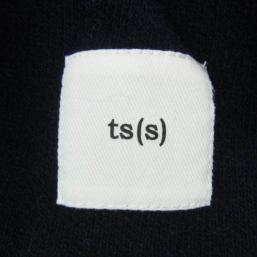 ティーエスエス ウール イージー ニットパンツ スウェットパンツ ネイビー系 1【中古】