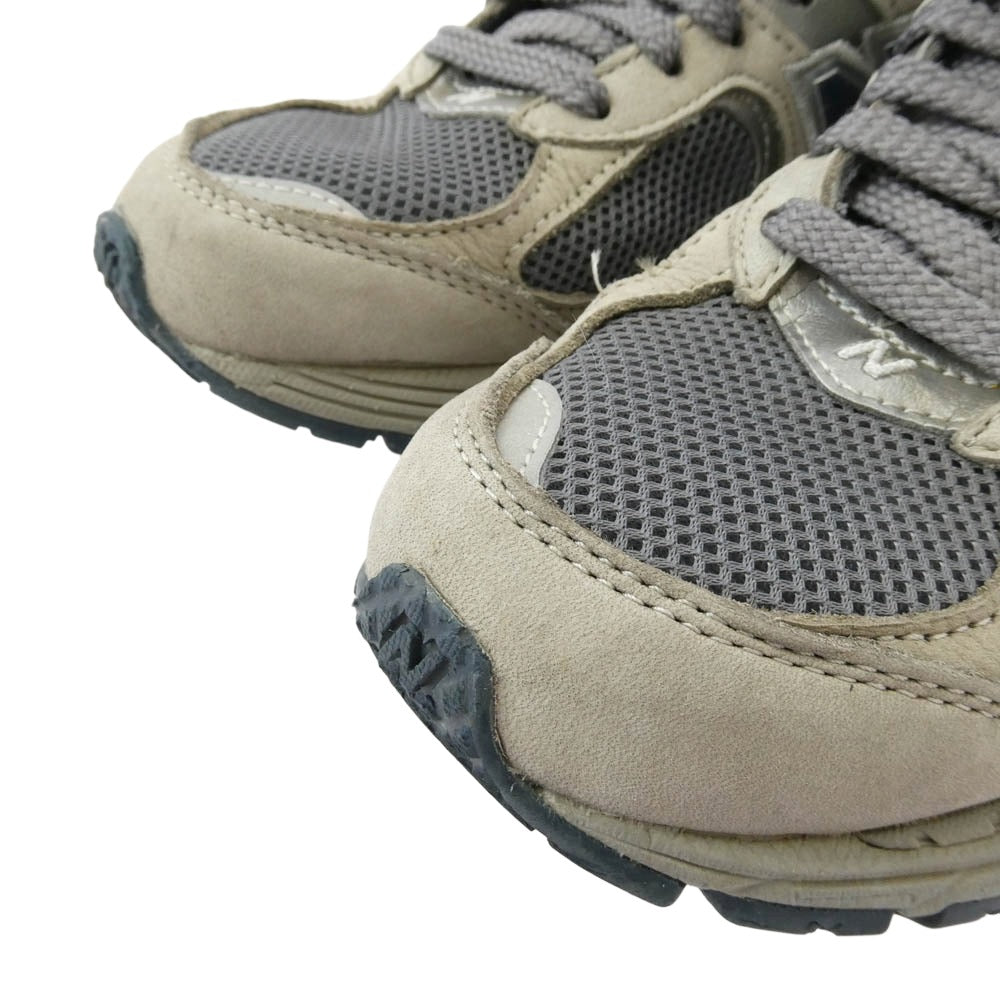 NEW BALANCE ニューバランス ML2002RA 2002R ローカット スニーカー グレー系 23cm【中古】
