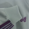 Needles ニードルス 25ss QV306 TRACK CREW NECK SHIRT トラック クルーネック シャツ スウェット ブルー系 M【中古】