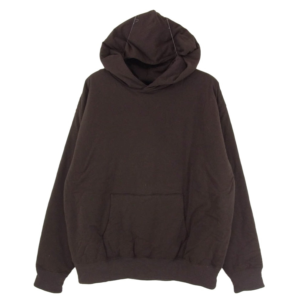 AURALEE オーラリー A20AP02NW DOUBLE CLOTH PUFFER P/O PARKA ダブルクロス 中綿 プルオーバー パーカー フーディー ブラウン系 3【中古】