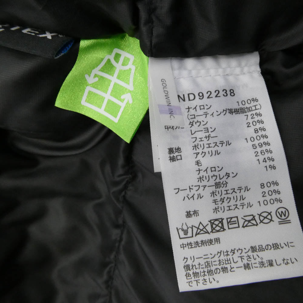 THE NORTH FACE ノースフェイス ND92238 Antarctica Parka アンタークティカ パーカ ダウン ジャケット ブラック系 L【中古】