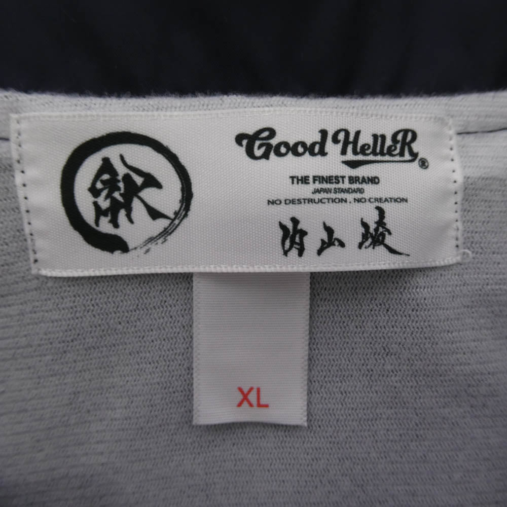 グッドヘラー Ryo Uchiyama AMERICAN LOGO COACH JACKET コーチ ジャケット ネイビー系 XL【中古】