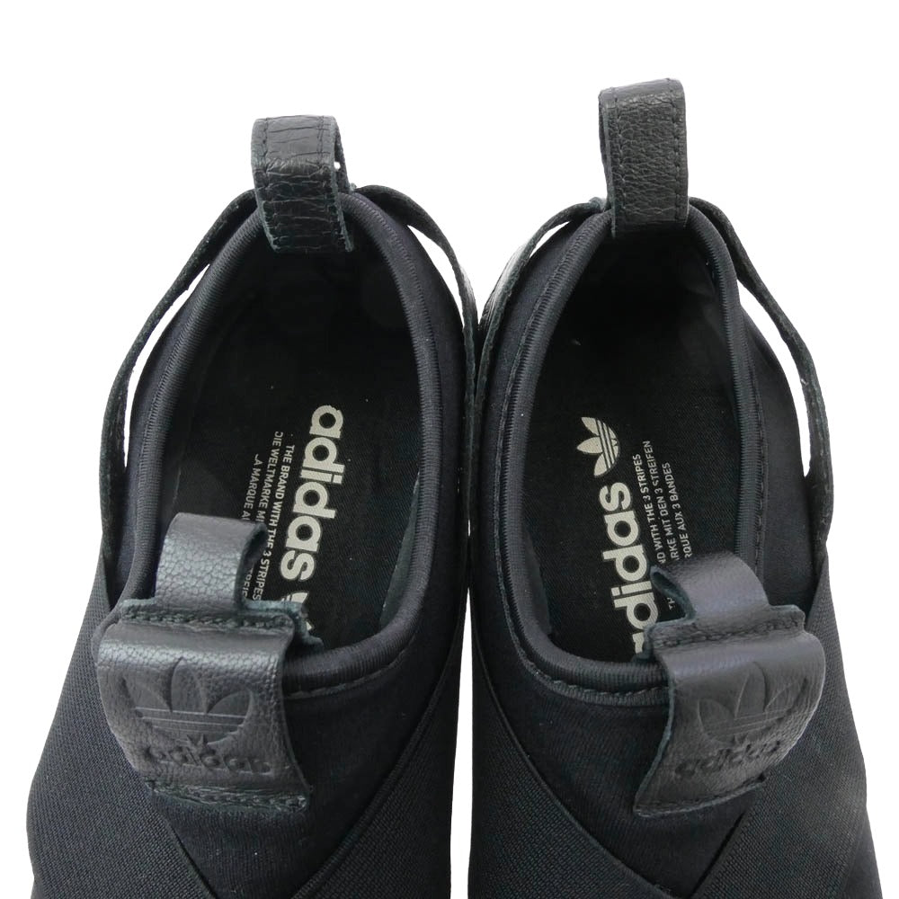 adidas アディダス BZ0112 SUPERSTAR SlipOn スーパースター スリッポン スニーカー ブラック系 26cm【中古】