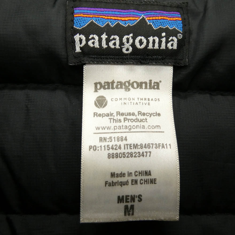 patagonia パタゴニア 11AW 84573 11年製 Down Sweater ダウン セーター ブラック系 M【中古】