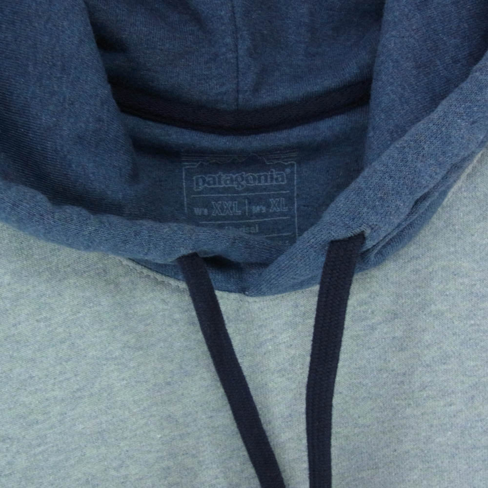 patagonia パタゴニア 24AW 39696 24年製 Shop Sticker Uprisal Hoody ショップ ステッカー アップライザル フーディ パーカー ブルー系 XL【中古】