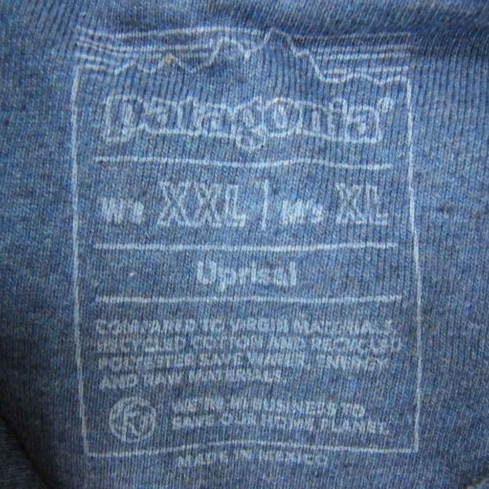 patagonia パタゴニア 24AW 39696 24年製 Shop Sticker Uprisal Hoody ショップ ステッカー アップライザル フーディ パーカー ブルー系 XL【中古】