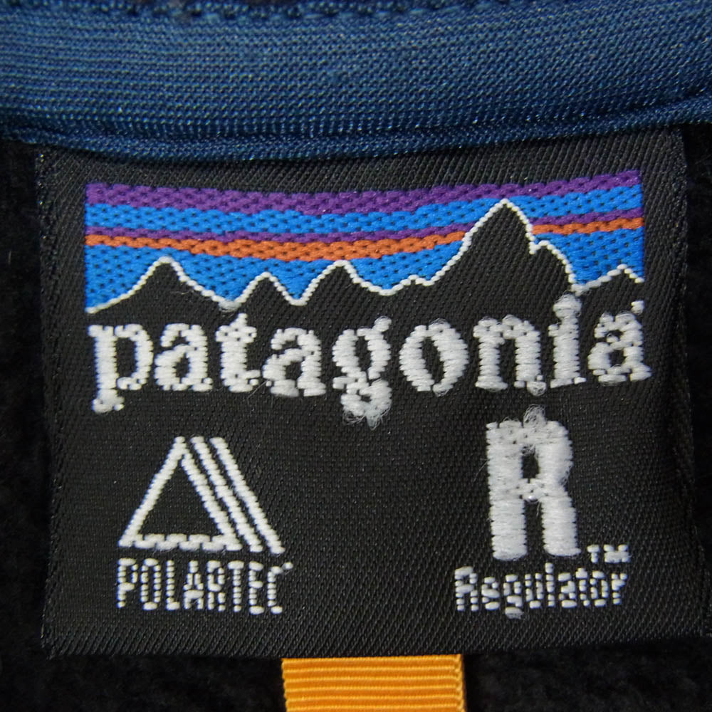 patagonia パタゴニア 99AW 25300 99年 USA製 R3 Radiant Jacket ラディアント ジャケット フリースジャケット ブラック系 S【中古】