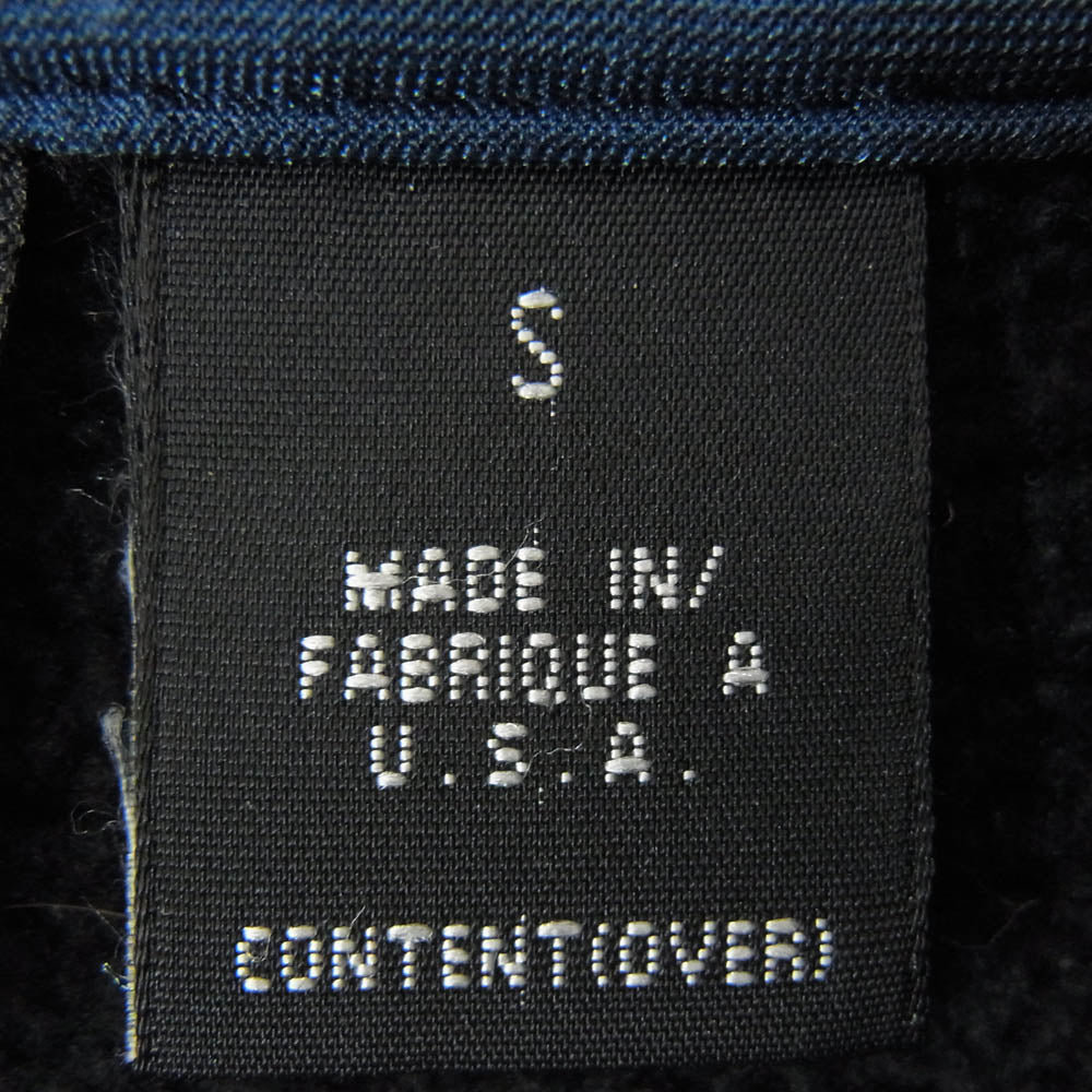 patagonia パタゴニア 99AW 25300 99年 USA製 R3 Radiant Jacket ラディアント ジャケット フリースジャケット ブラック系 S【中古】