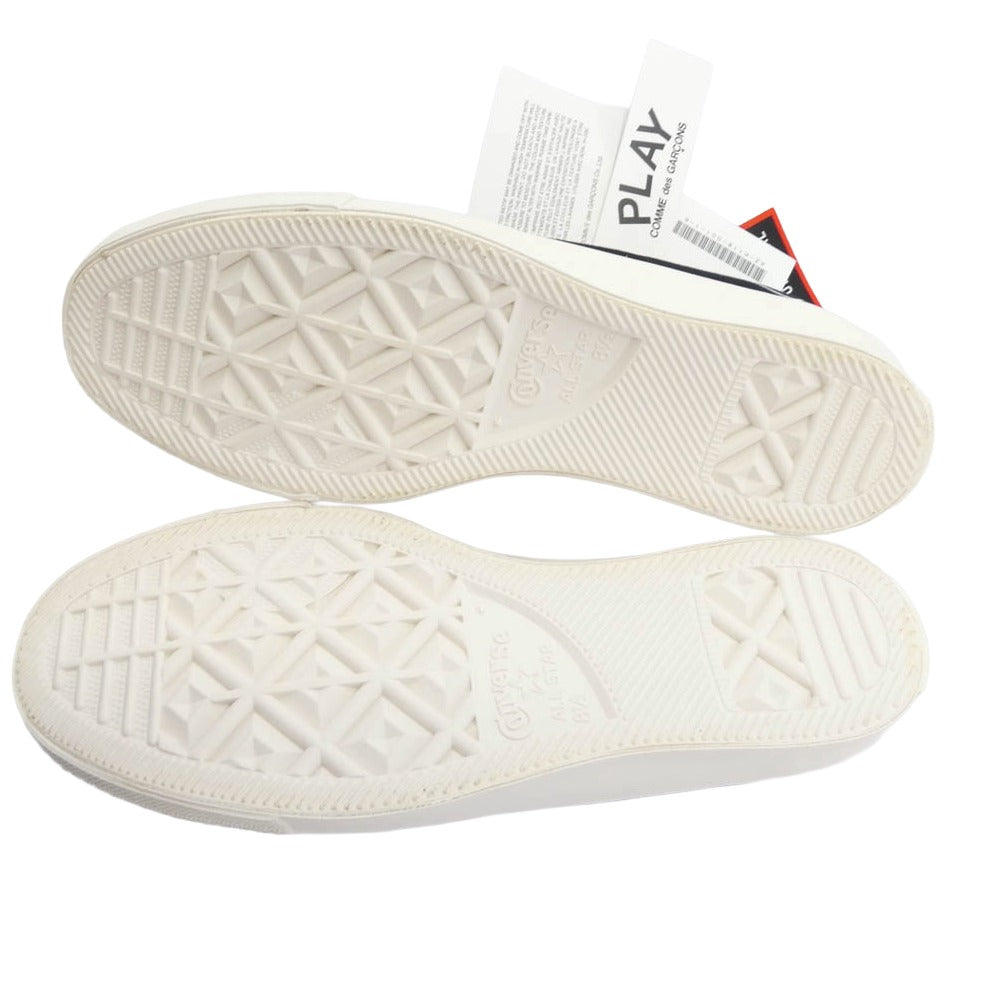 PLAY COMME des GARCONS プレイコムデギャルソン 1CL706 × Converse コンバース Chuck Taylor Low Black チャックテイラー ローカットスニーカー ブラック系 27cm【新古品】【未使用】【中古】