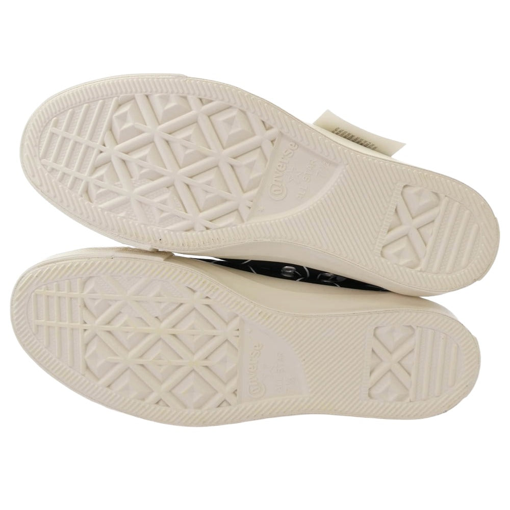 PLAY COMME des GARCONS プレイコムデギャルソン 1CL704 × Converse コンバース Chuck Taylor Hi Black チャックテイラー ハイカットスニーカー ブラック系 26cm【新古品】【未使用】【中古】