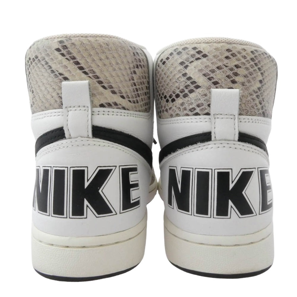 NIKE ナイキ FB1318-100 Terminator High Cocoa Snake ターミネーター ハイ ココア スネーク ハイカットスニーカー ホワイト系 26.5cm【美品】【中古】