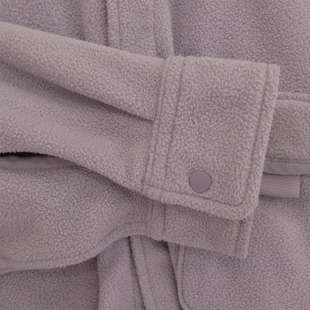 Supreme シュプリーム 23AW Polartec Shirt ポーラーテック フリース 背ロゴ 長袖 シャツ パープル系 M【中古】