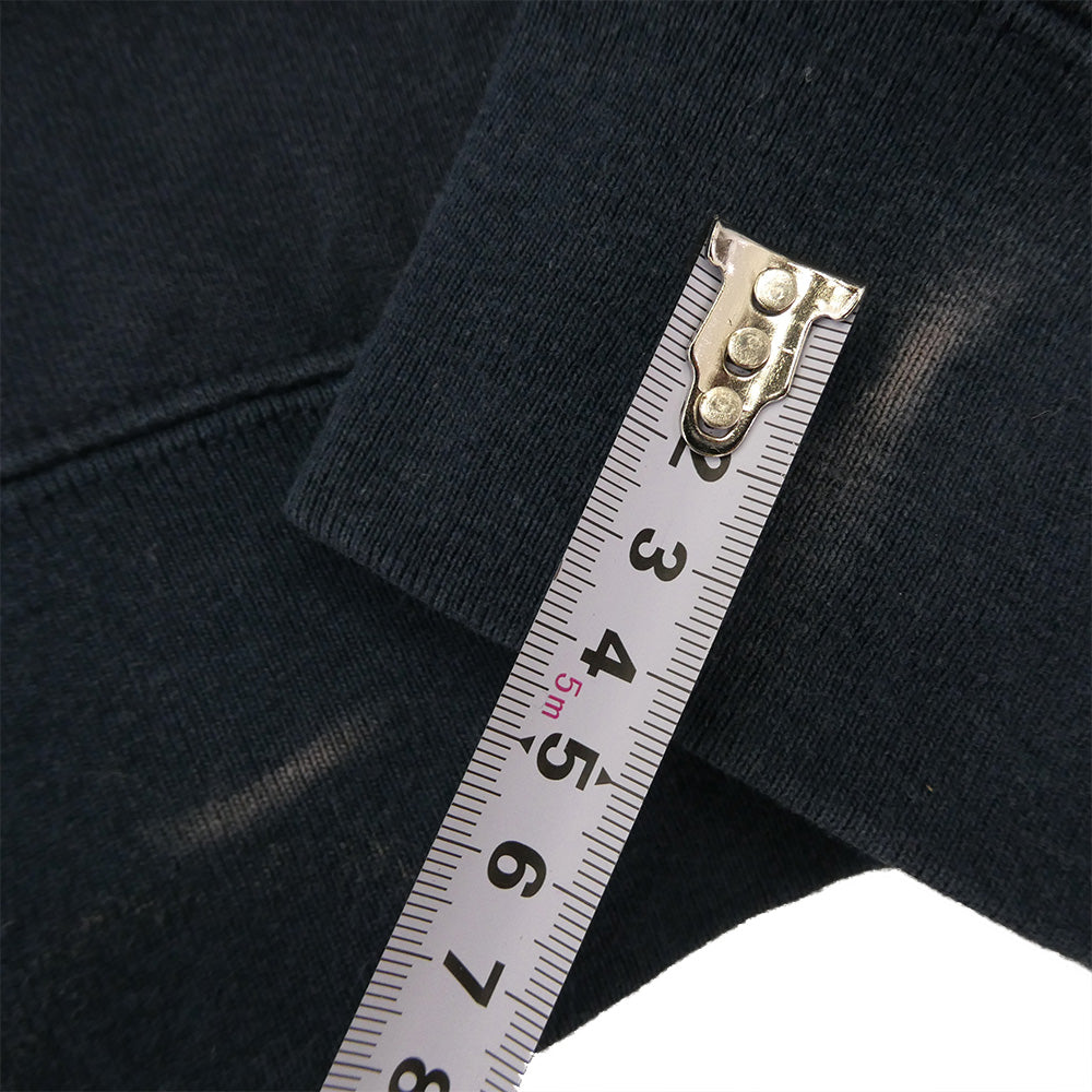 Supreme シュプリーム 17AW ワングラム期 カナダ製 Small Box Zip Up Hooded Sweatshirt スモール ボックス ロゴ ジップアップ フーデッド スウェットシャツ ダークネイビー系 S【中古】