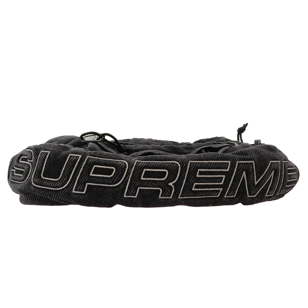 Supreme シュプリーム 25AW Denim Shoulder Bag ブラック デニム ショルダー バッグ ブラック系【新古品】【未使用】【中古】