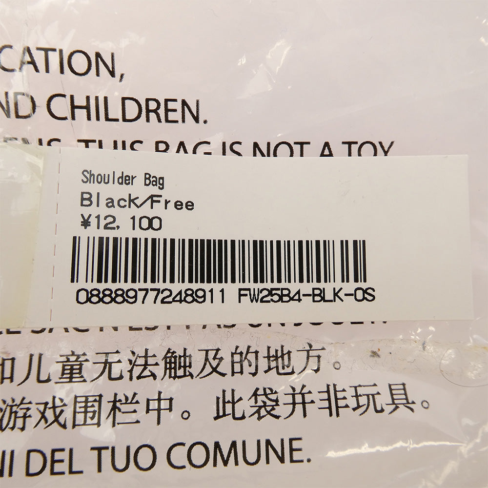 Supreme シュプリーム 25AW Denim Shoulder Bag ブラック デニム ショルダー バッグ ブラック系【新古品】【未使用】【中古】