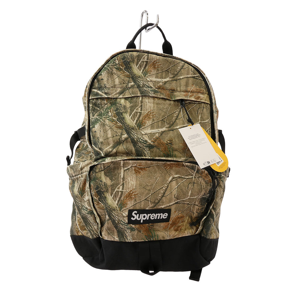 Supreme シュプリーム 25AW Denim Backpack Realtree デニム バックパック リアルツリー カーキ系【極上美品】【中古】