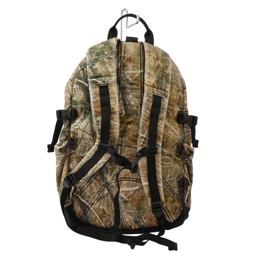 Supreme シュプリーム 25AW Denim Backpack Realtree デニム バックパック リアルツリー カーキ系【極上美品】【中古】