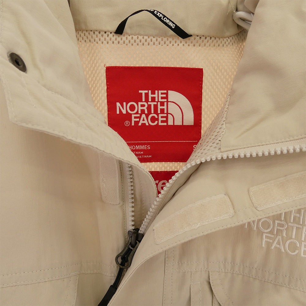 Supreme シュプリーム 22SS NP022051 ×THE NORTH FACE Trekking Convertible Jacket ノースフェイス トレッキング コンヴァーティブル マウンテン ジャケット 3WAY ベージュ系 S【中古】