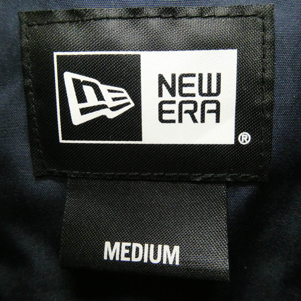 NEW ERA ニューエラ ゴルフライン VARSITY ARCH LOGO ヴァーシティー ジャケット スタジャン ブルー系 M【中古】