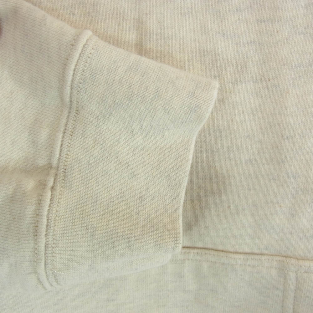 snowpeak スノーピーク SW-22SU402 Recycled Cotton Pullover Hoodie リサイクル コットン スウェット パーカー オフホワイト系 M【中古】