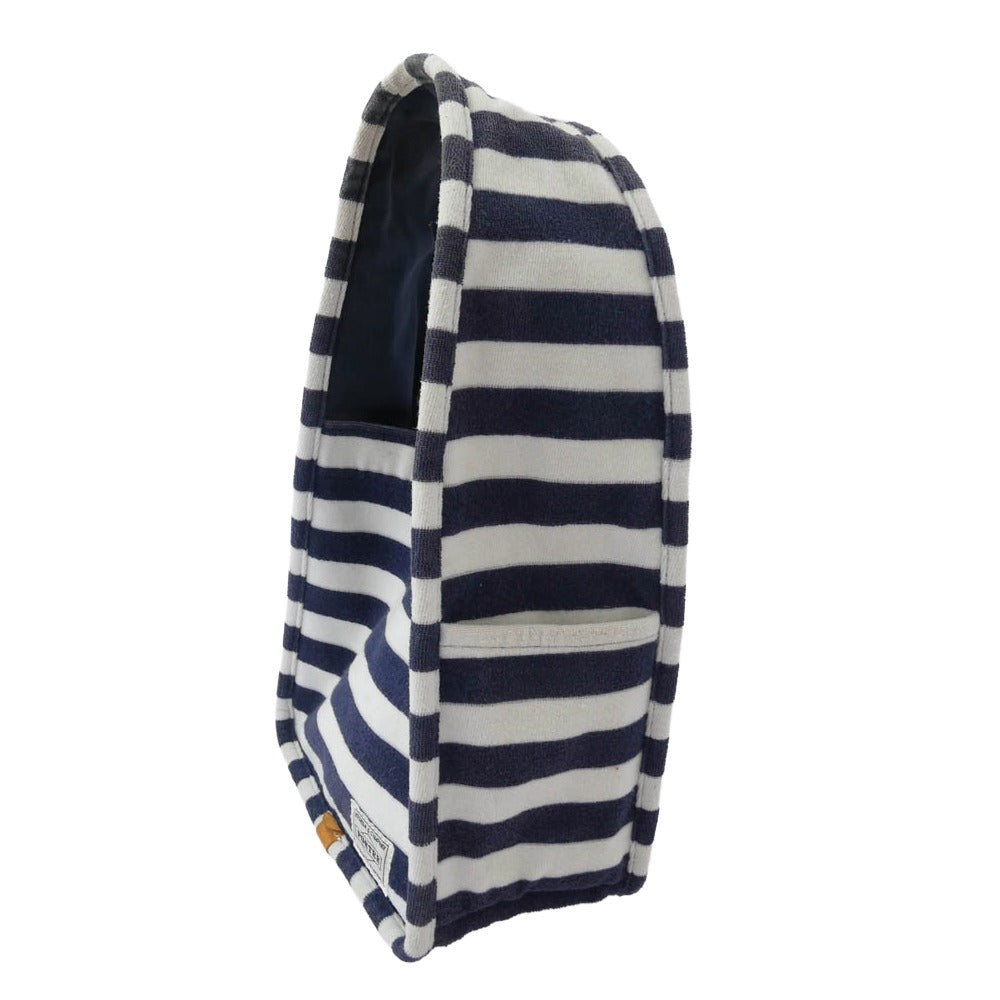 PORTER ポーター × B印 ヨシダ 別注 THUMB BAG トートバッグ S ネイビー系 ホワイト系【中古】