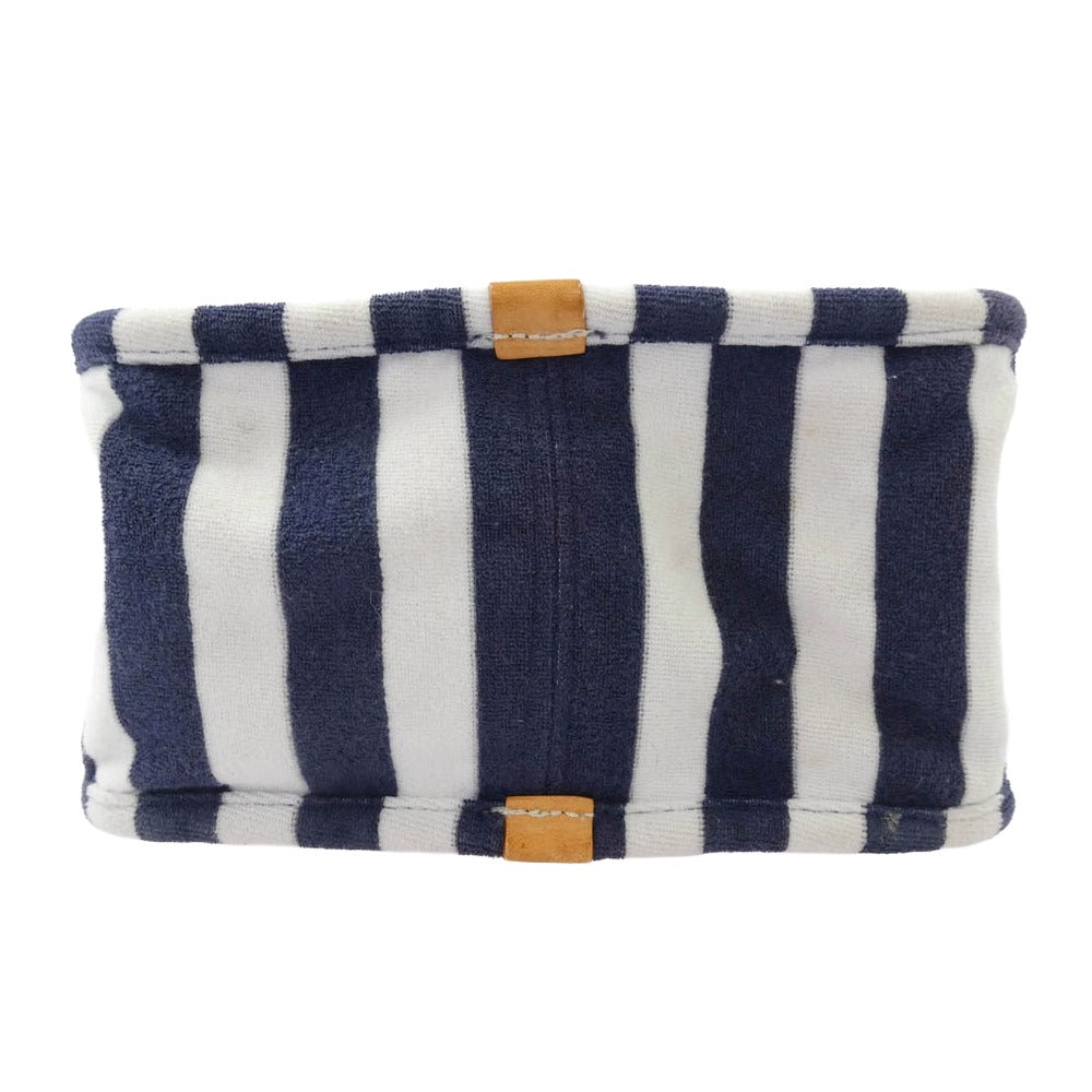 PORTER ポーター × B印 ヨシダ 別注 THUMB BAG トートバッグ S ネイビー系 ホワイト系【中古】