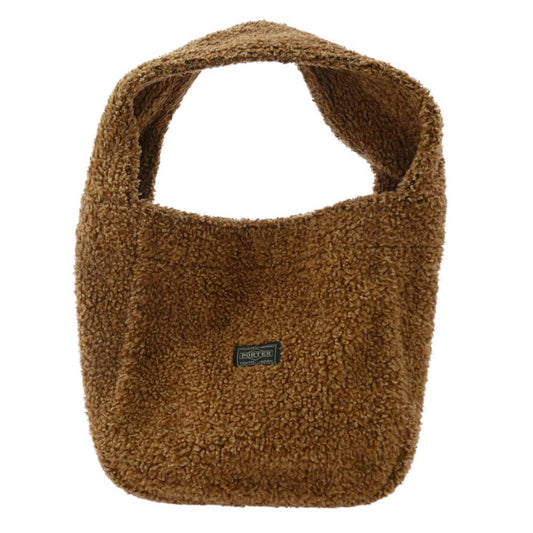 PORTER ポーター × B印 ヨシダ 別注 ボア ワンハンドル 肩掛け トート ショルダー バッグ ブラウン系【中古】