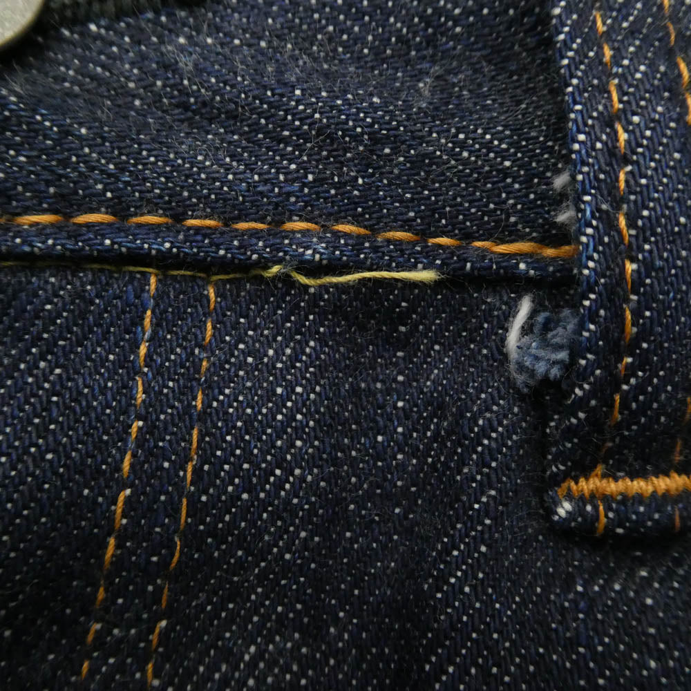 Scye サイ 5113-83302 ワイドテーパード セルビッチ デニム パンツ インディゴブルー系 31【中古】